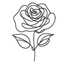 a rose