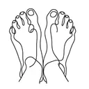 feet